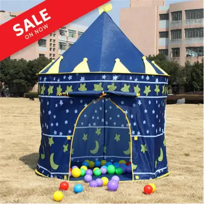 Children's tent, tent, children's home, blue