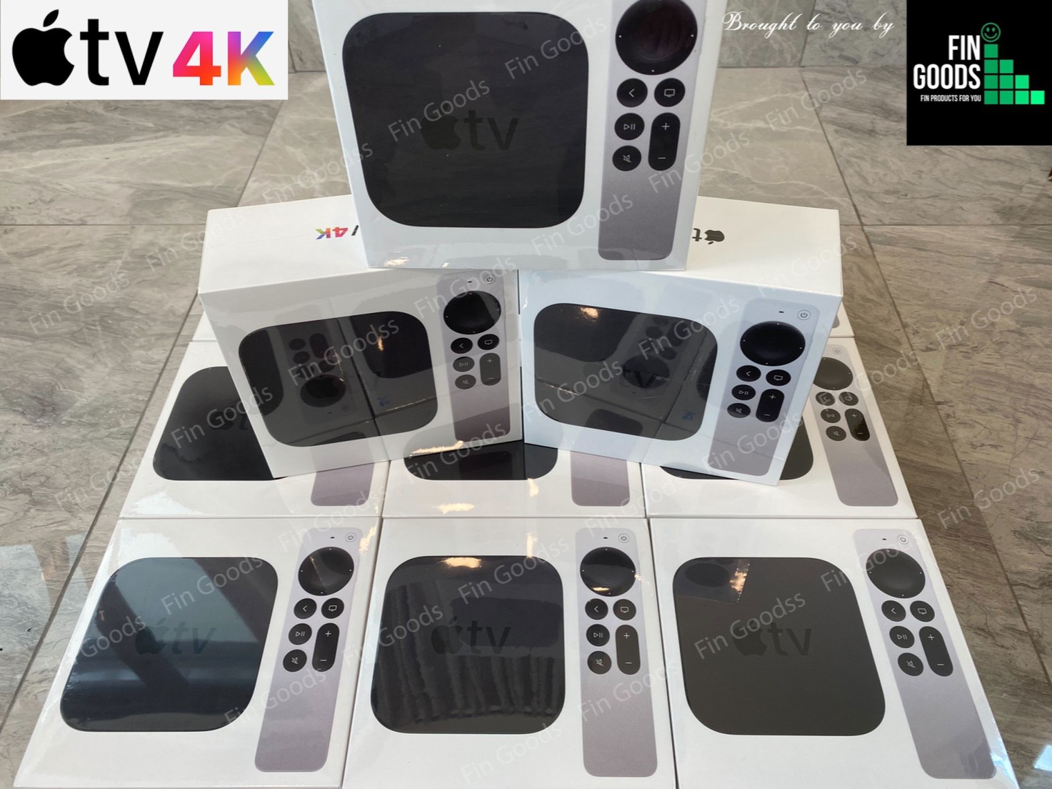 Apple TV Gen6 2021 (4K) ✅มี มาพร้อมรีโมทรุ่นใหม่ / ร้าน FinGoods
