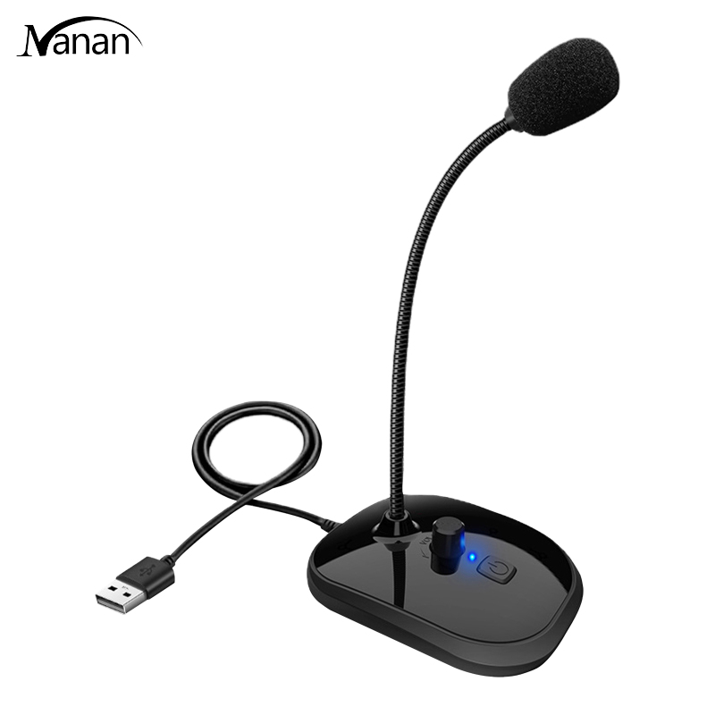 Usb Computer Gaming Microphone Noise Reduction Wirecontrolled