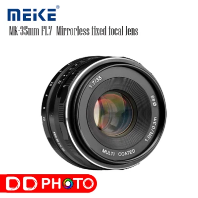 Lens MEIKE 50mm F2.0 for Mirrorless fixed focal lens