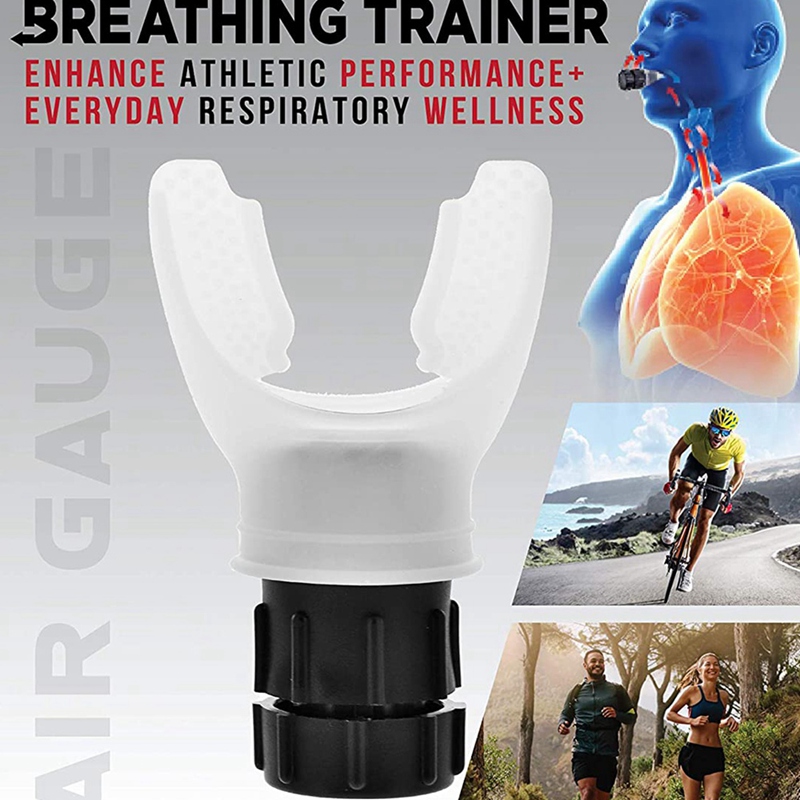 Adurance Breathing Exercise Adjustable Resistance Levels Device Lung