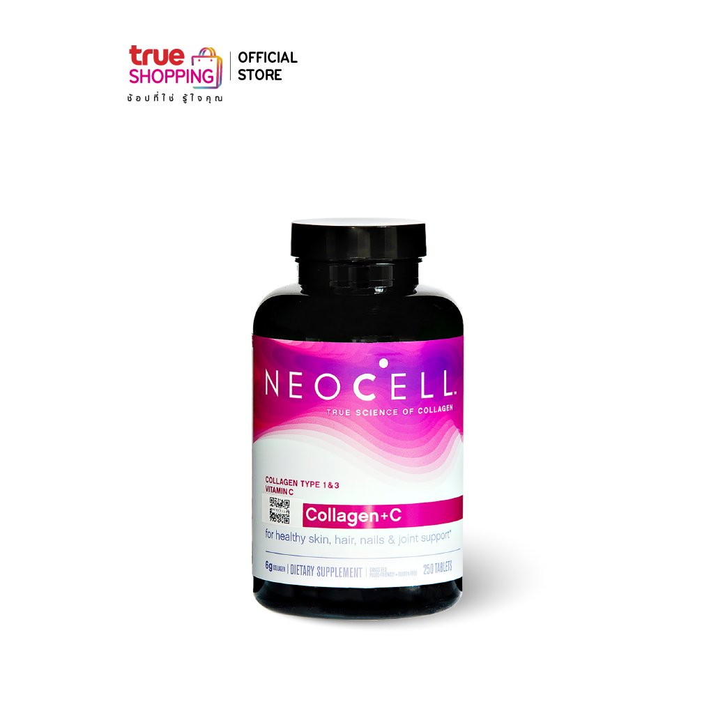 NeoCell Super Collagen+C Type 1&3 คอลลาเจน 6000 มก.พร้อมวิตามินซี ขนาด 250 กรัม By True Shopping