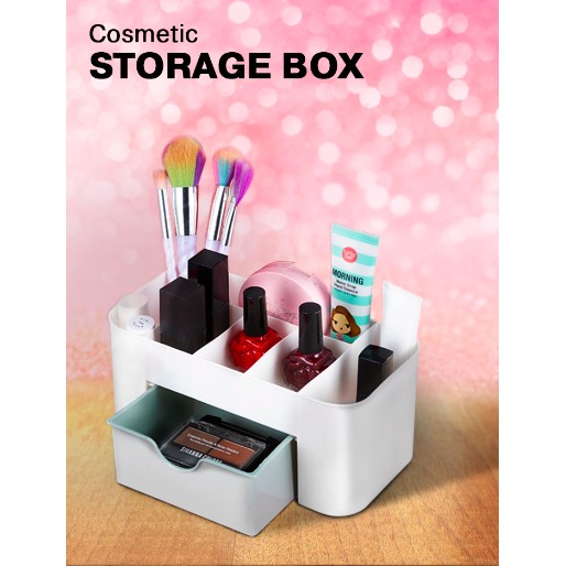 ชั้นวางเครื่องสำอาง ชั้นเก็บของอเนกประสงค์ Cosmetic Storage Box