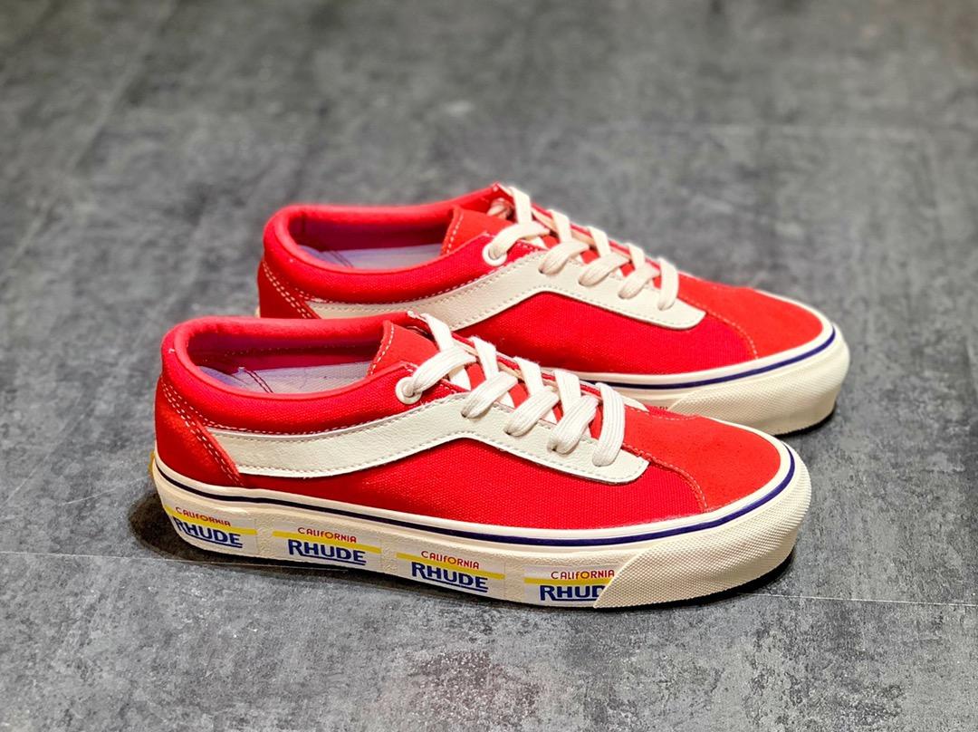 Vans x Rhude Bold Ni board shoes Ride Increase shoes for men amd women