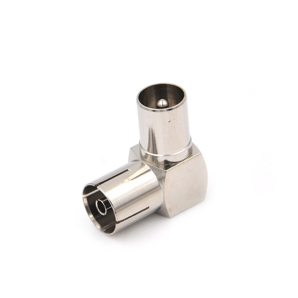 1 X F Male To 2 Two F Female Jack Triple T In Series RF Adapter Connector 3 Way