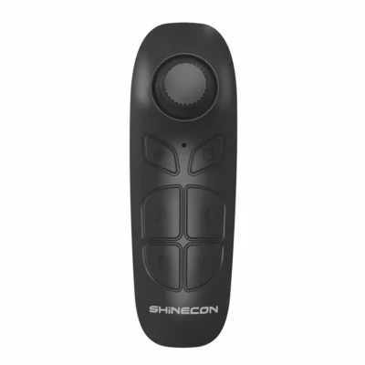 LP แท้ VR Shinecon เกมส์จอยสติ๊ก Gamepad Controller รีโมทคอนโทรลไร้สาย Bluetooth สำหรับ VR แว่นตาสมาร์ทโทรศัพท์ ios Andr