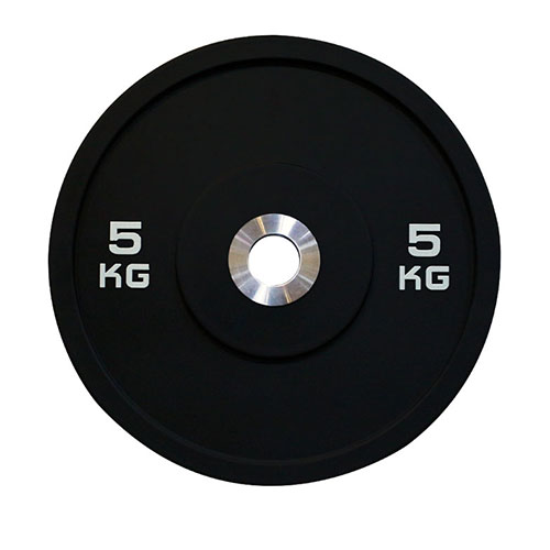 Weight Urethane Bumper Plate - 5KG. - Black