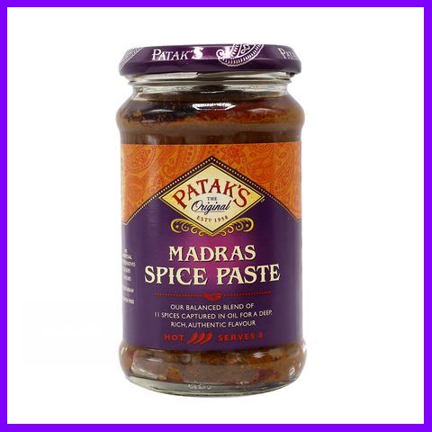 สุดคุ้ม Pataks Madras Spice Paste 283g บริการเก็บเงินปลายทาง
