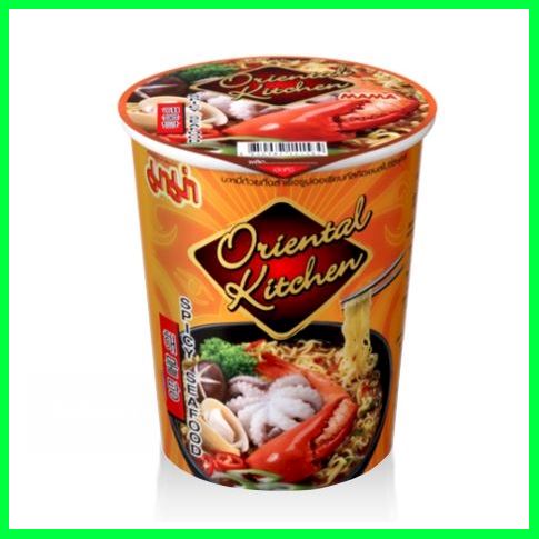 โปรโมชั่นสุดคุ้ม โค้งสุดท้าย Mama Oriental Kitchen Cup Spicy Sea Food 65g ใครยังไม่ลอง ถือว่าพลาดมาก !!