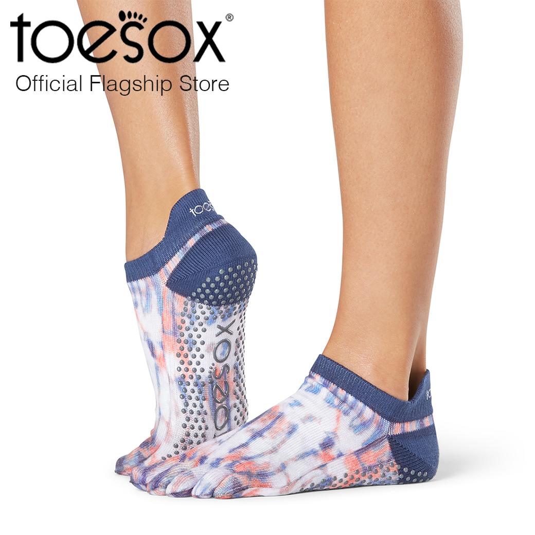 ToeSox โทซอคส์ ถุงเท้ากันลื่น ปิดนิ้วเท้า รุ่น Low Rise
