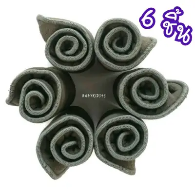 BABYKIDS95 Bamboo Charcoal Insert 5 Layer Set 6 pcs (Black)
