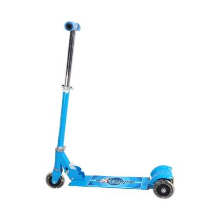 Scooter On สกูตเตอร์ สกูตเตอ สกูตเตอร์พับได้  ซุปเปอร์สกู๊ตเตอร์อลูมิเนียมไซด์ใหญ่ปรับระดับ 3 ระดับ [ฟ้า]