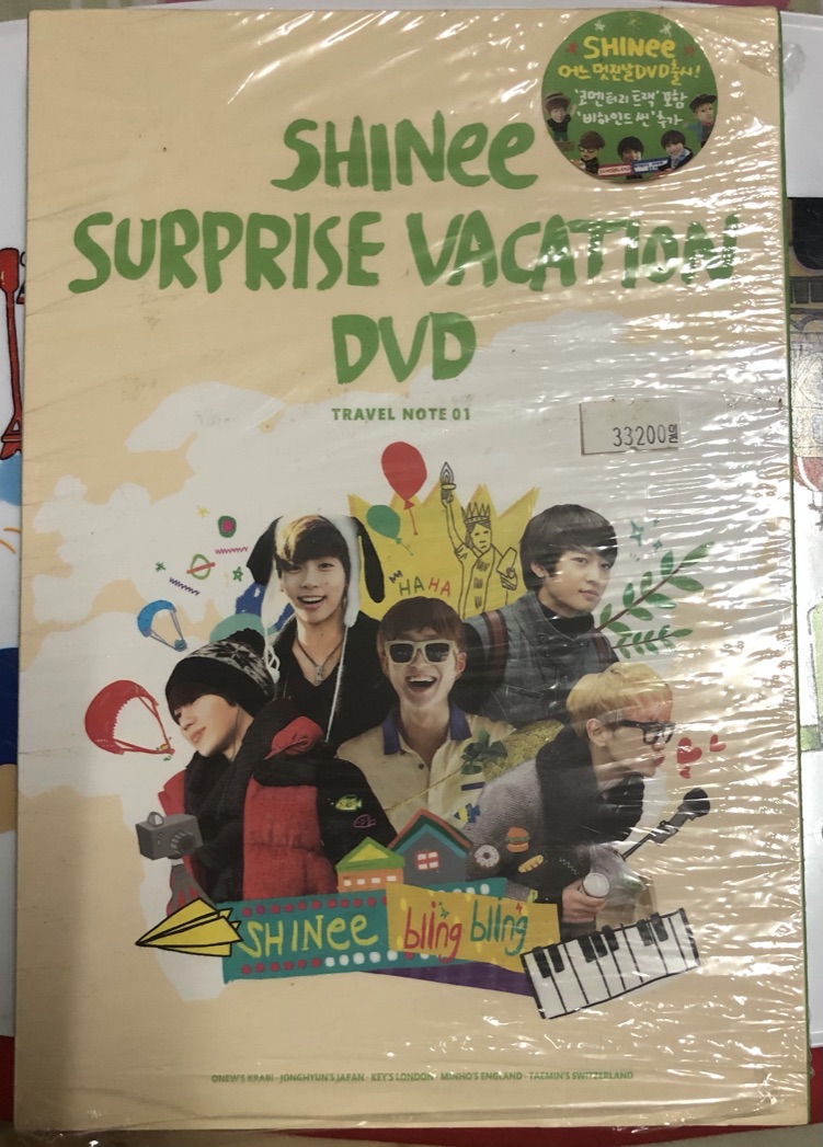 Shinee Suprise vacation dvd