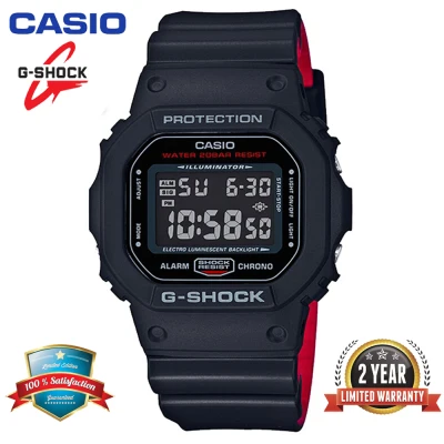 G-SHOCK DW-5600BB นาฬิกาข้อมือ นาฬิกาผู้ชาย รุ่น DW-5600BB-1DR สีดำสายเรซิน DW-5600BB-1