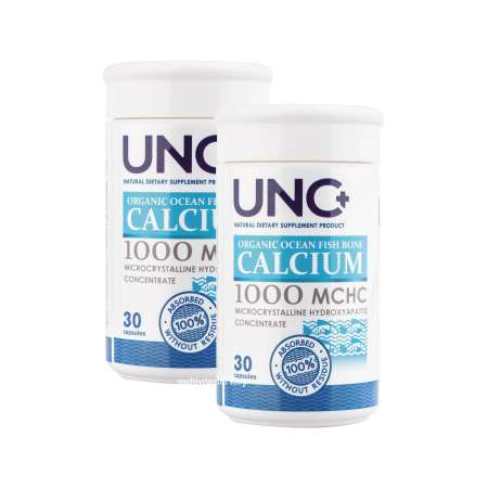 UNC Calcium แคลเซี่ยมบํารุงกระดูก อาหารเสริมบํารุงกระดูก ช่วยเสริมสร้างมวลกระดูกให้แข็งแรง ลดอาการปวดกระดูกตามร่างกาย ช่วยลดความเสี่ยงต่อโรคกระดูกเสื่อมและหัก ผลิตจากธรรมชาติ100% เห็นผลจริง ปลอดภัย มี อย. 60 แคปซูล 2 กระปุก