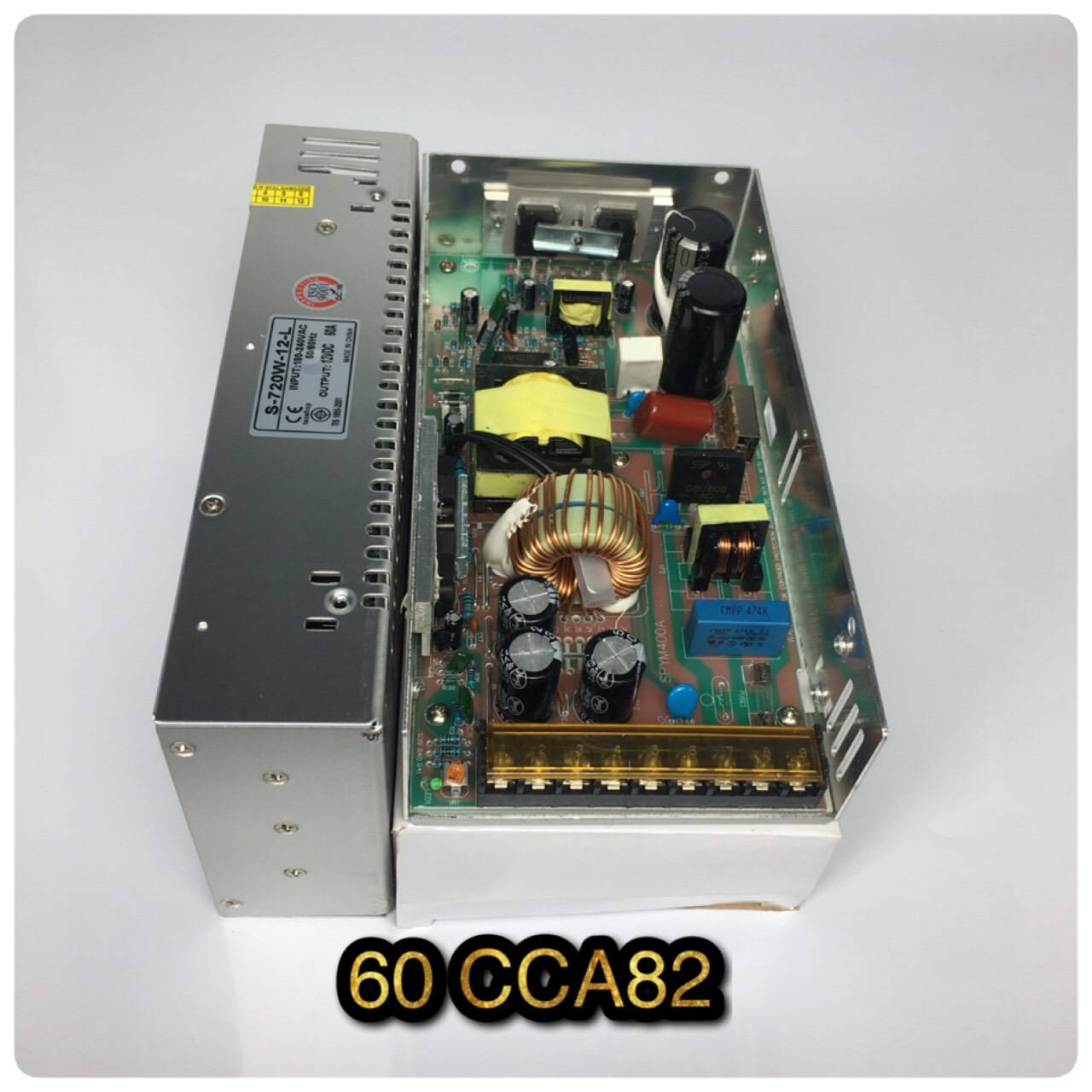 สวิทชิ่งเพาเวอร์ซัพพลาย12v 60A 650W เกรดA หม้อแปลงไฟฟ้า12v เอนกประสงค์ Switching Power Supply 12v DC