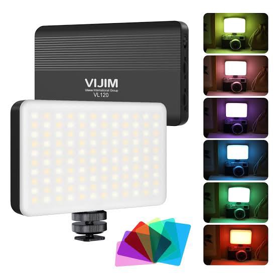 Mini LED Video Light VIJIM VL-120 Phone Camera Fill Lamp Built-in Battery
