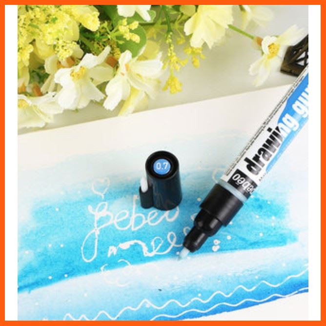 SALE กาวกั้นสีน้ำ Pebeo กาวกั้นสีน้ำแบบแท่ง ปากกา ปากกากั้นสีน้ำ ปากกากันสีน้ำ 45ml หัว 0.7mm Masking Fluid Drawing Gum เครื่องเขียน หนังสือ และดนตรี อุปกรณ์สำนักงาน กาวและอุปกรณ์สำหรับกาว