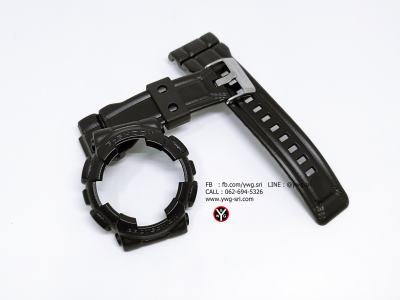 กรอบสาย G-SHOCK แท้? สีดำเงาลายหนัง ใส่ได้รับรุ่น GA-100 ,GA-110 ,GA-120 ,GD-100 ,GD-120 กรอบสาย G-SHOCK แท้? สีดำเงาลายหนัง ใส่ได้รับรุ่น GA-100 ,GA-110 ,GA-120 ,GD-100 ,GD-120