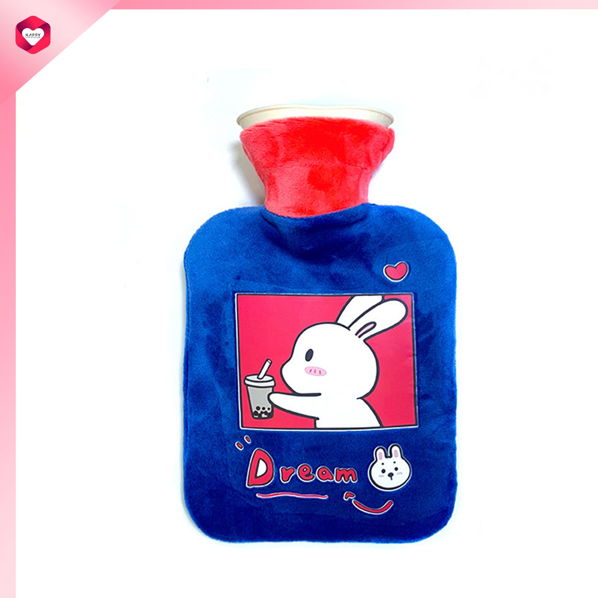 Happylife กระเป๋าน้ำร้อน ถุงน้ำร้อน PVC รุ่น SY-1007 มี 5 ขนาดให้เลือก