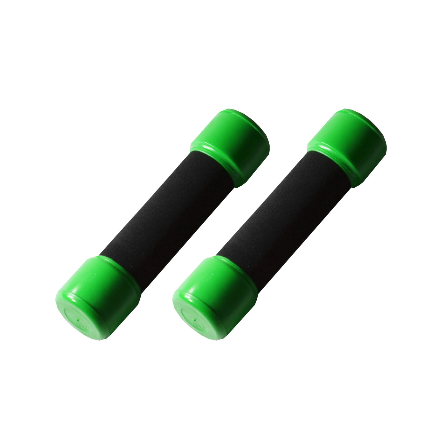 ดัมเบล ที่ยกน้ำหนัก  3 LB (1.5 kg) หุ้มพลาสติก ดรัมเบล - สีเขียว 1 คู่ / Pair of Dumbbell 3 LB (1.5 kg) - Green