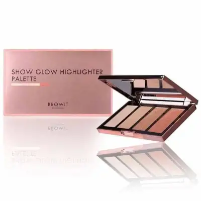 SHOW GLOW HIGHLIGHTER PALETTE 4G X 4COLORS BROWIT