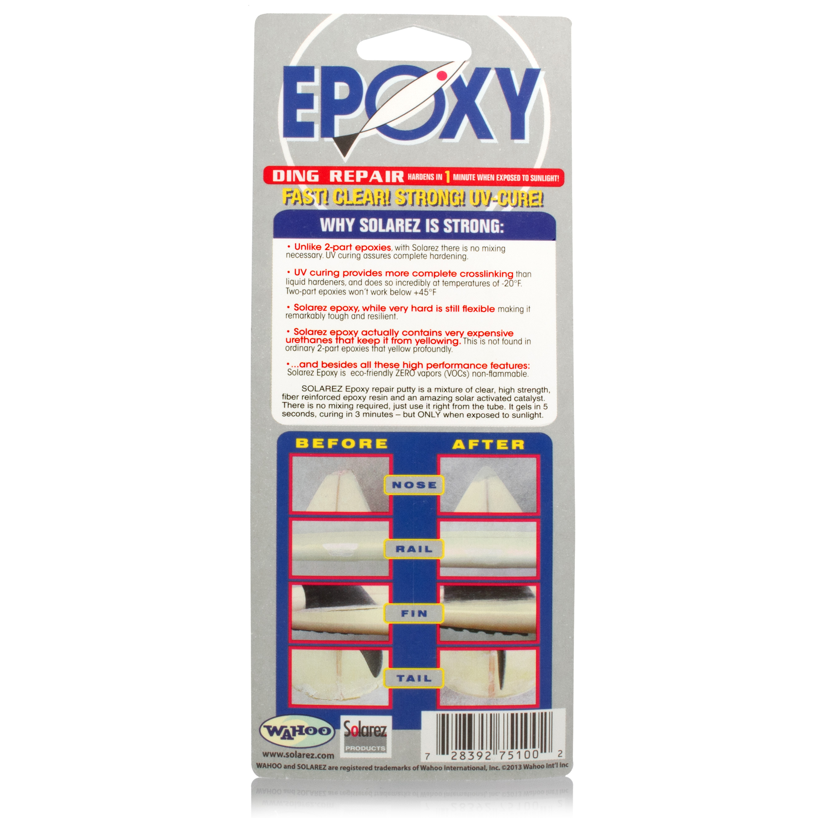 Solarez Epoxy Surfboard Ding Repair Kit 0.5oz Surf and Skate Shop