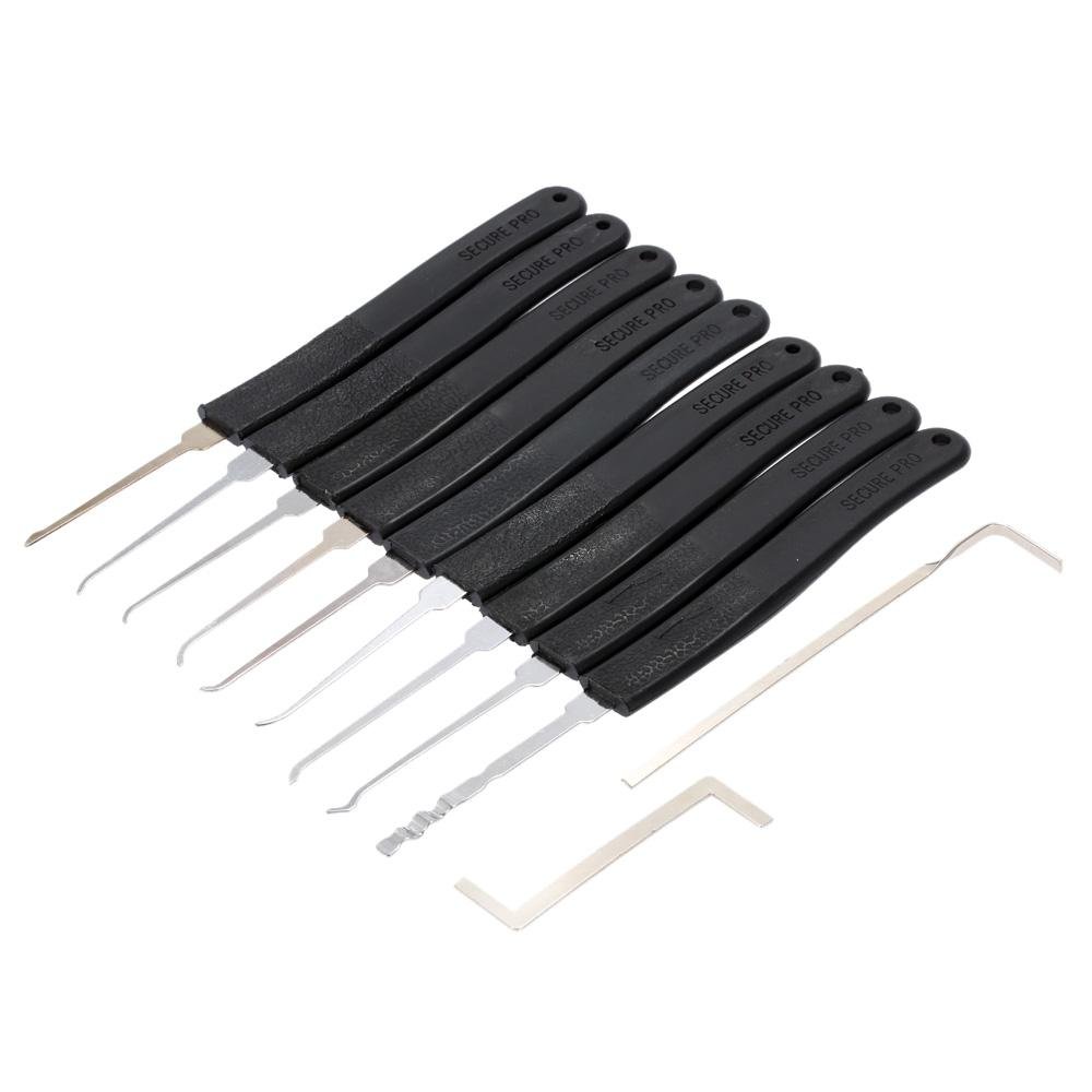 Khóa Cửa 9 Cái Chọn Công Cụ Mở Nhanh Bộ Công Cụ Thợ Khóa Chuyên Nghiệp Với 2 Cờ Lê Nhỏ
