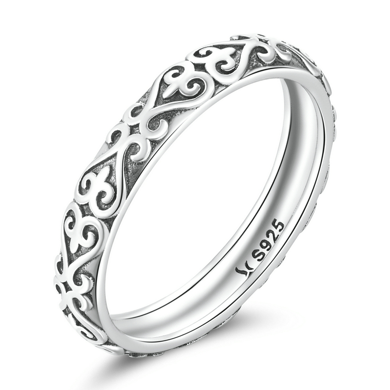 Two-Tone 925 Sterling Silver Lion Head Ring – Adjustable, Vintage Style, For Men & Boys