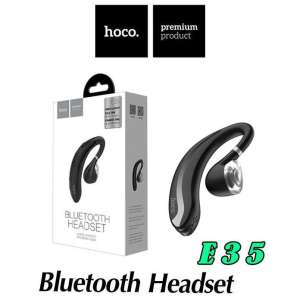 Bluetooth Headset หูฟัง บลูทูธไร้สาย Hoco E35 ใช้งานต่อเนื่องได้ถึง 13 ชั่วโมง