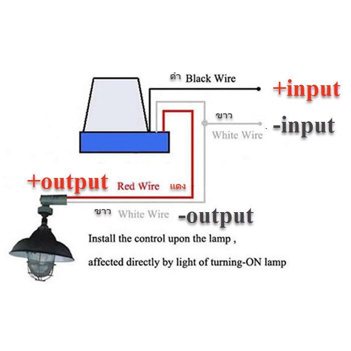 Automatic Auto On Off Photocell street Light Switch 10A Photo Control ...