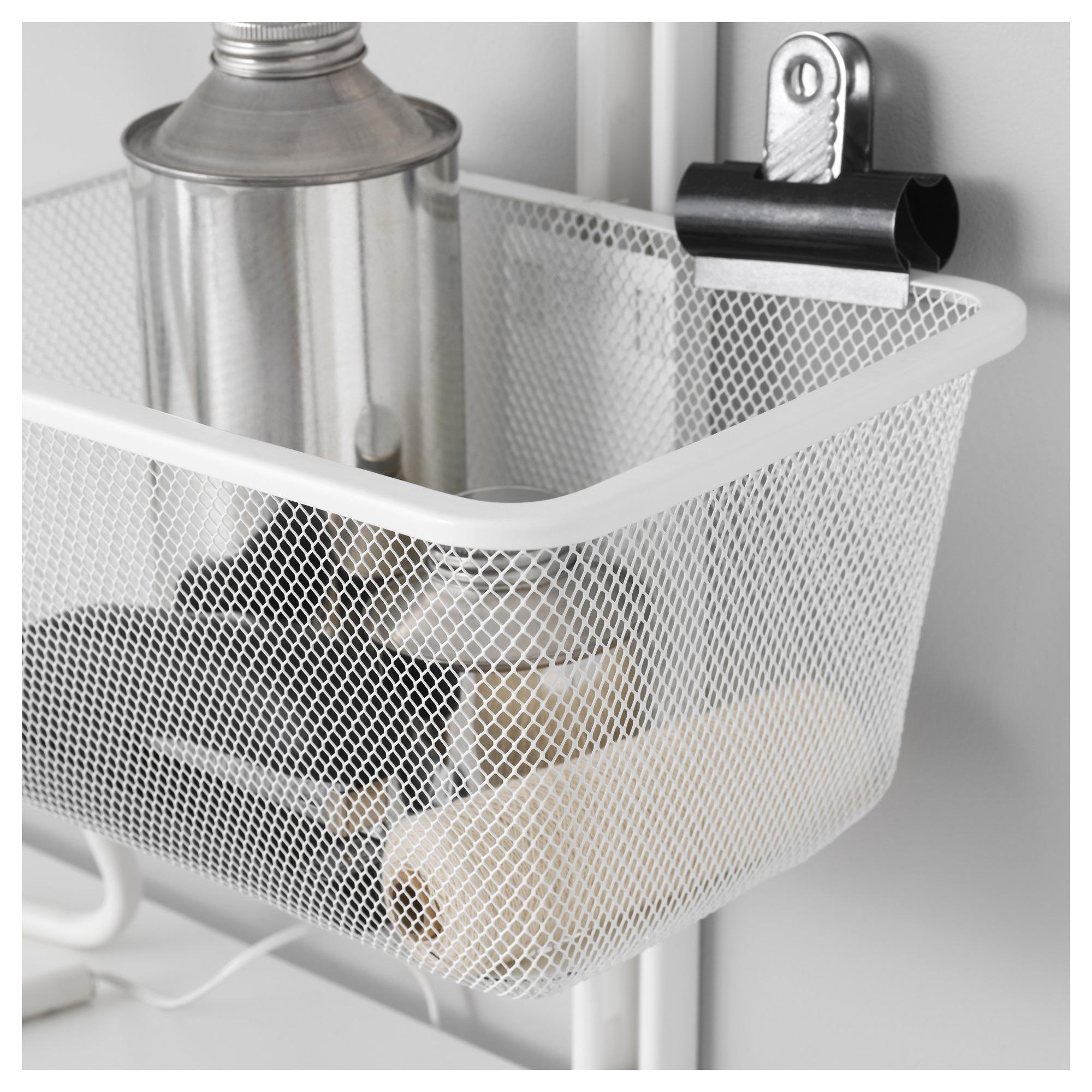 ALGOT Wall upright/shelves, white Melyssa ThaiPick