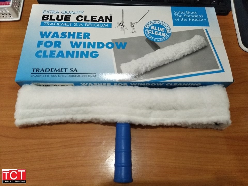 ชุดล้างกระจกขนแกะ ที่เช็ดกระจกขนแกะ ขนาด 14 นิ้ว (มีอะไหล่ผ้าขนแกะแยกขาย) Washer For Window Cleaning