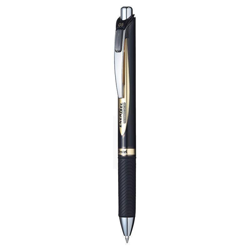 Electro48 เพนเทล ปากกาหมึกเจล Energel Permanent ขนาด 0.5 มม. หมึกสีดำ