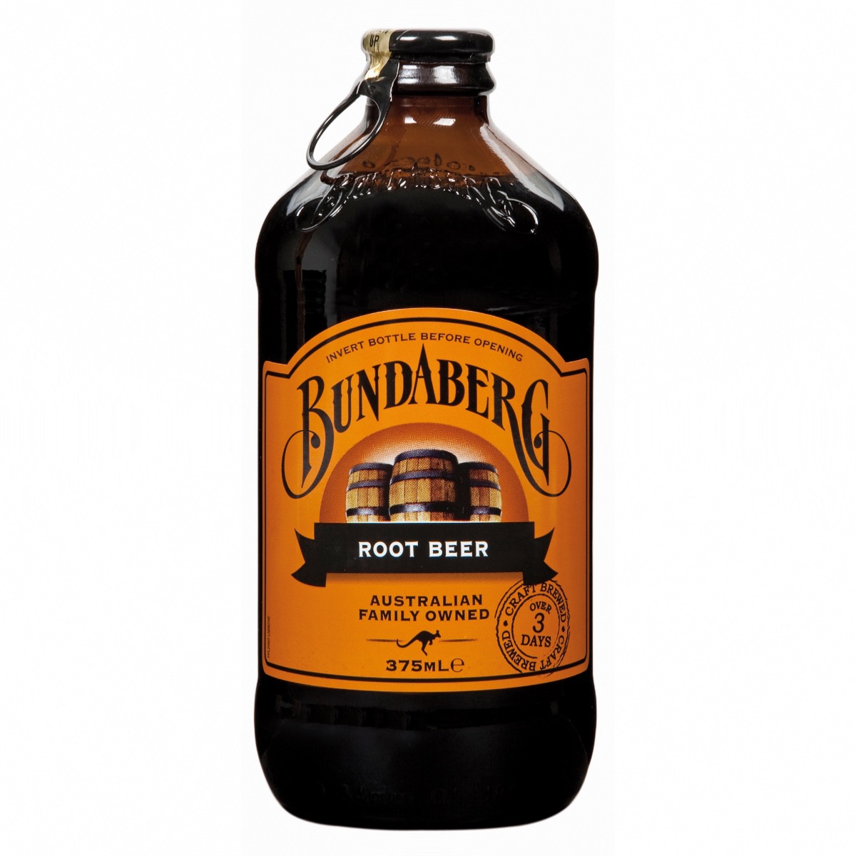 Bundaberg Root Beer 375 Ml.บันดาเบิร์ก รูทเบียร์ 375มล.