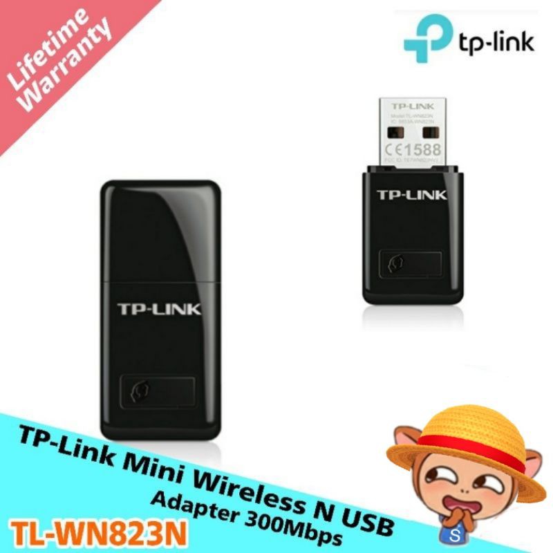 โปรโมชั่น Mini Wireless N Usb Adapter 300mbps (tl-Wn823n) อุปกรณ์เชื่อมต่อสัญญาณ Wireless แบบ Usb Wireless Usb. 