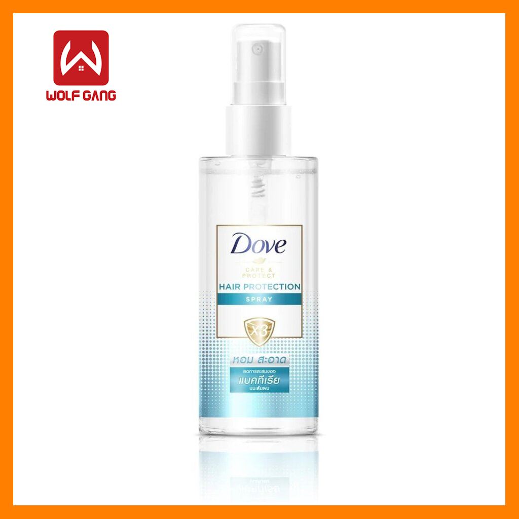 ใหม่! Dove โดฟ แฮร์ โพรเทคชั่น สเปรย์ แคร์ แอนด์ โพรเทค 60 มล. - wolfgang store