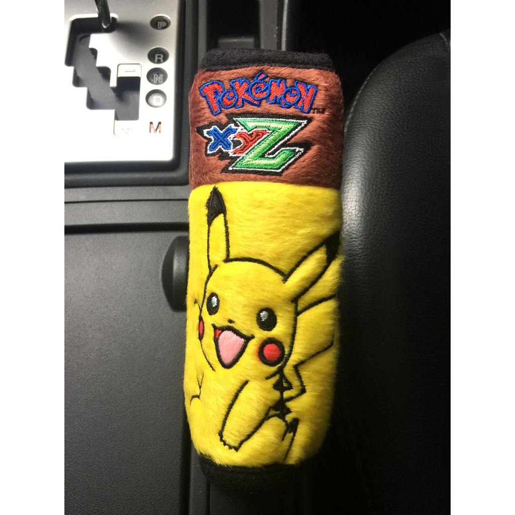 【Collection】（HOT） ลิขสิทธิ์แท้ โปเกมอน ปิกาจู ที่หุ้มเบรคมือ หรือ หุ้มมือจับ Pokemon Hand Brake Side Brake Handle Cover