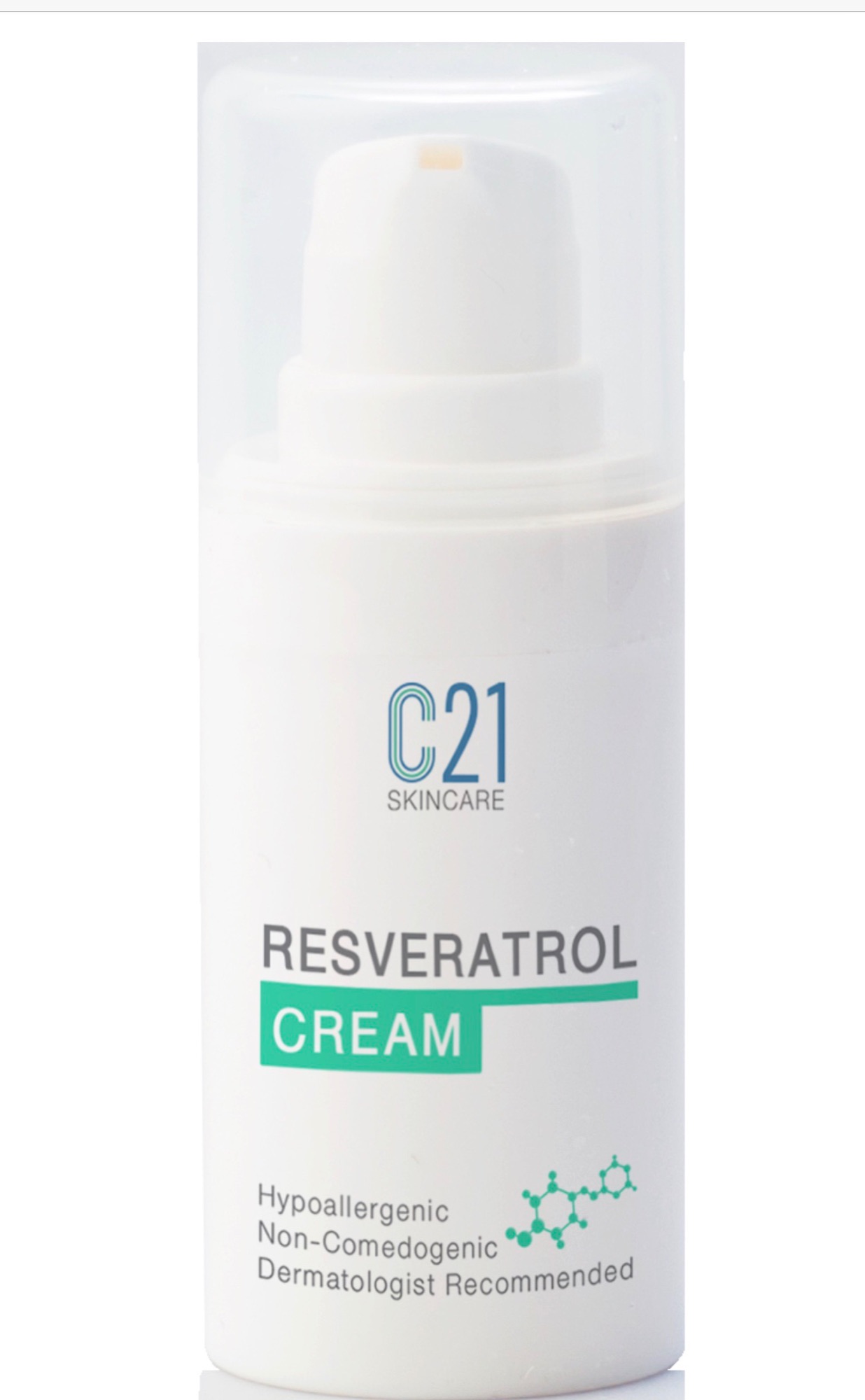 C21 Resveratrol Cream 15ml ช่วยลดจุดด่างดำ ผิวขาวใส
