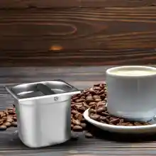 ภาพขนาดย่อของภาพหน้าปกสินค้าถังเคาะกาแฟ ที่เคาะกากกาแฟ ถังเคาะกากกาแฟ เหล็กสแตนเลสเอสเปรสโซ่ส สแตนเลส coffee knock box ขนาด10 cm จากร้าน Deemrt บน Lazada ภาพที่ 9