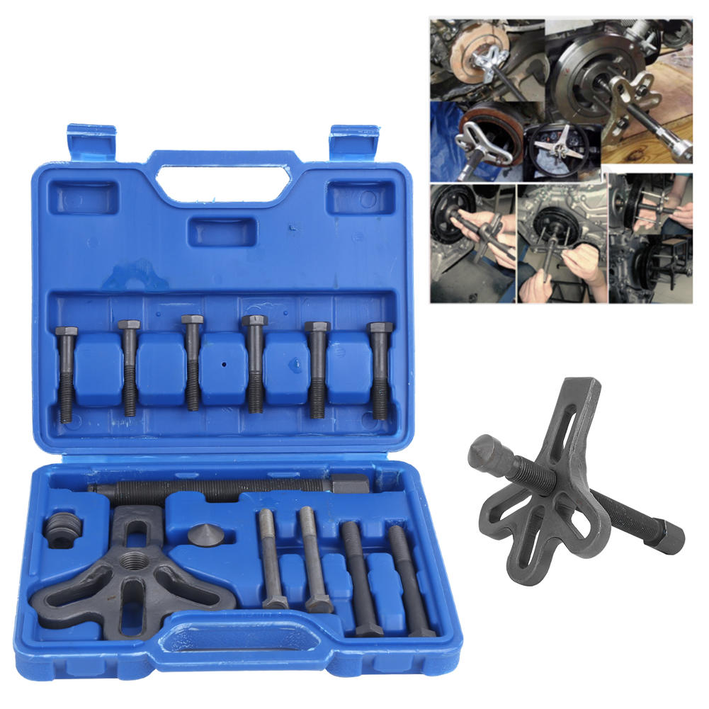 13Pcs พวงมาลัย Puller ชุด Remover Harmonic Balancer Gear Pulley รถ