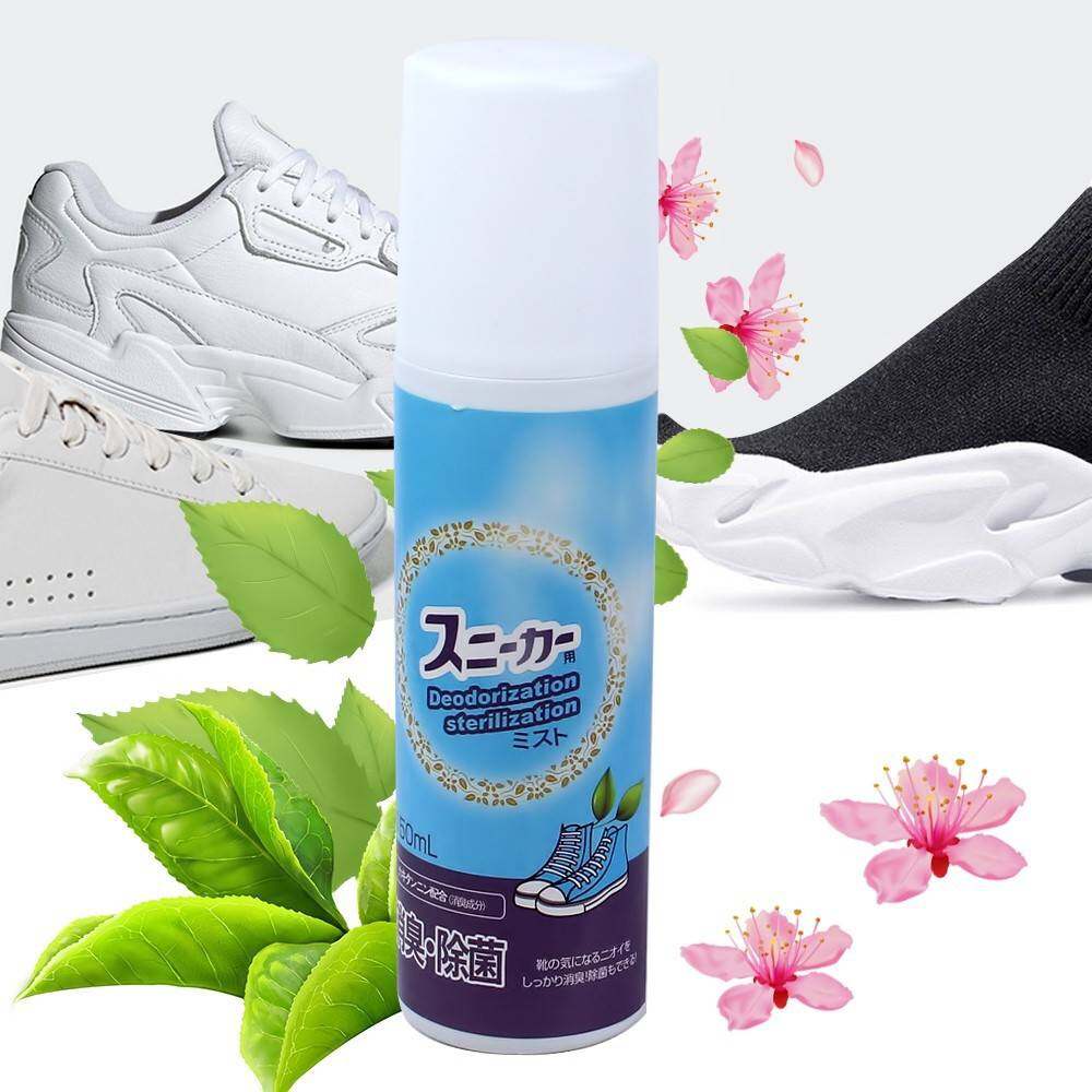 สเปรย์ดับกลิ่นรองเท้าและช่วยฆ่าเชื้อแบคทีเรีย Me-Dshop