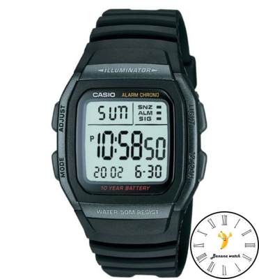 Casio นาฬิกาข้อมือ รุ่น W-96H-1B (สีดำ) Casio นาฬิกาข้อมือ รุ่น W-96H-1B (สีดำ)