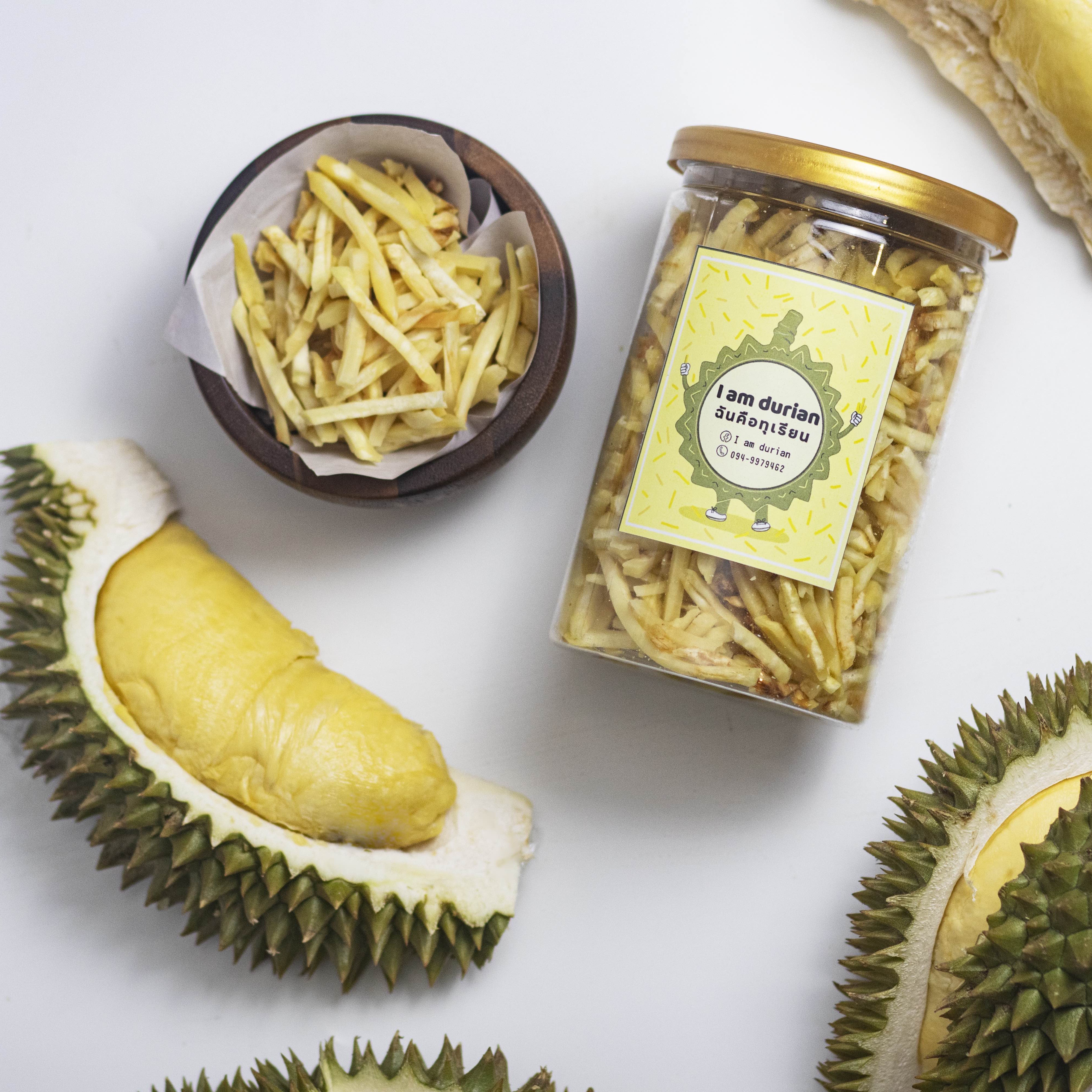 I Am Durian ทุเรียน เฟรนช์ฟราย - ทุเรียนทอด อ้วนน้อย อร่อยหนัก
