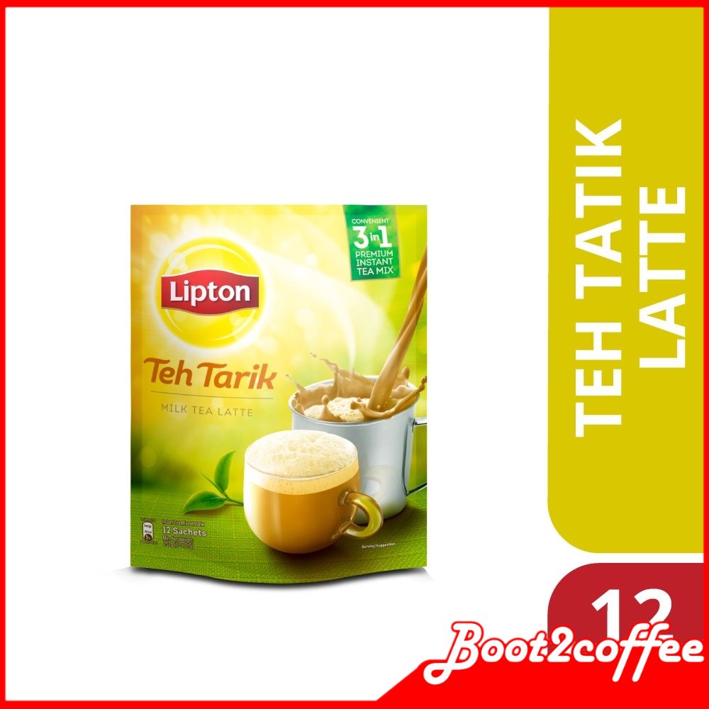 Lipton Teh Tarik Milk Tea Latte Instant Tea Lazada.co.th