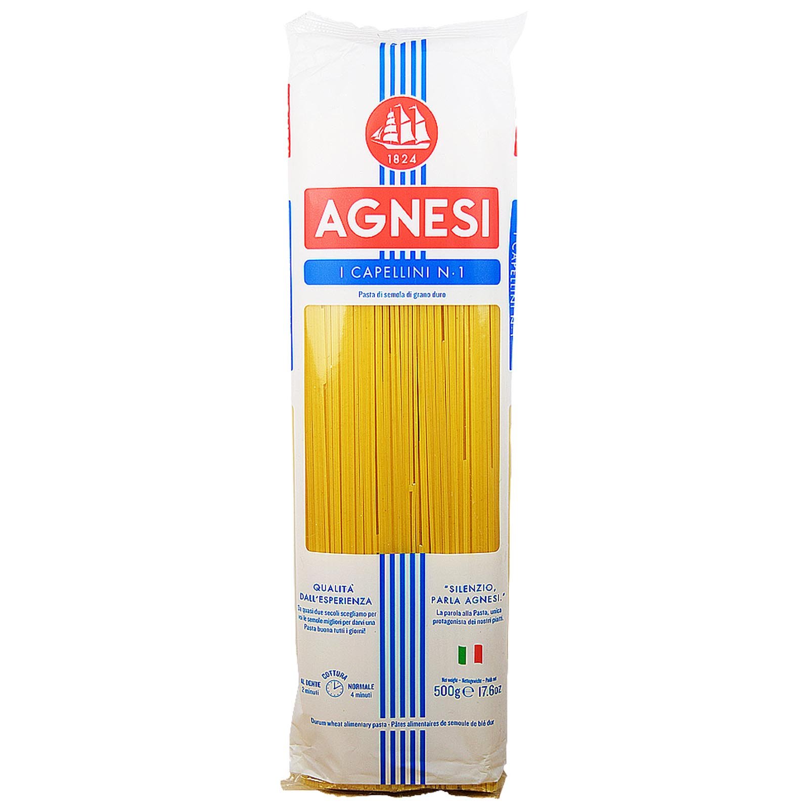 AGNESI Capelini N1 500 g แอคเนซี คาเปลลินี เบอร์1 500 กรัม