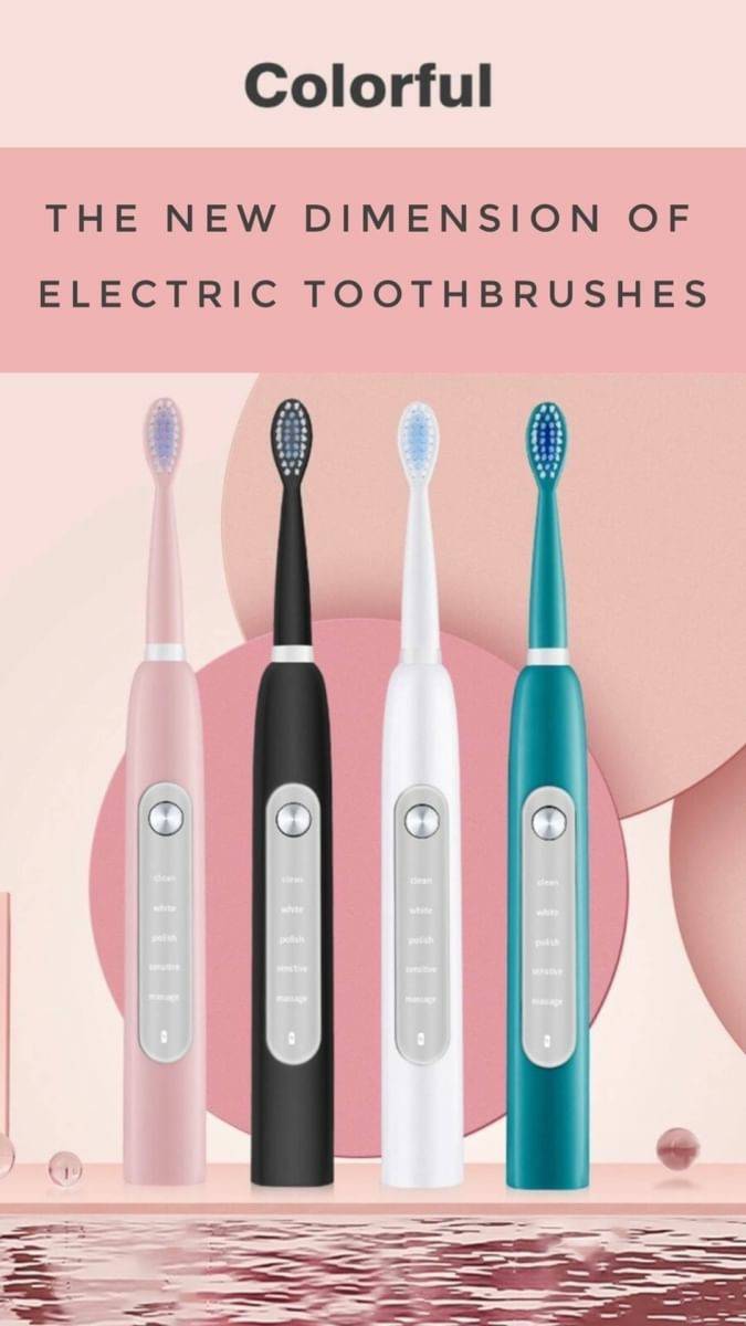 clubhousemall Toothbrush Sonic แปรงสีฟันไฟฟ้าโซนิค