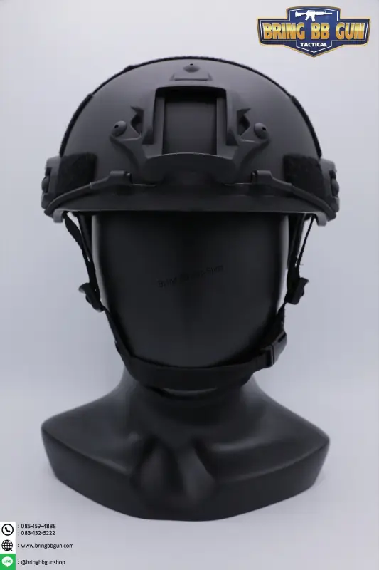 ภาพหน้าปกสินค้าหมวก Fast ปรับท้ายทอย (หมวกฟาส) (Fast Helmet MH type) รุ่น Upgrade Version No holes  น้ำหนัก : 800 กรัม  ขนาด : กว้าง 27.5cm. ยาว 18cm. จากร้าน Bringbbgunshop Ver.2 บน Lazada