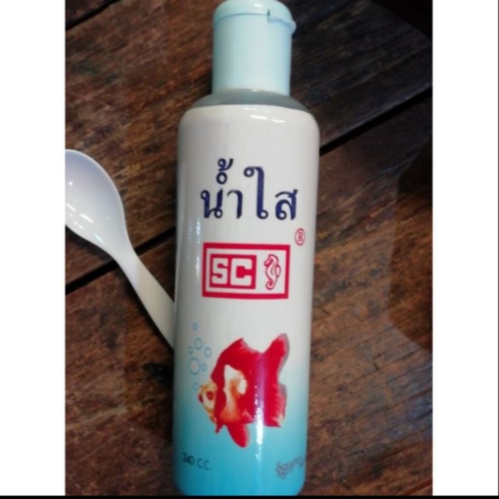 ปรับสภาพน้ำใส​ SC​ 200​ ml น้ำใสตลอดเวลาไม่ต้องเปลี่ยนน้ำใหม่