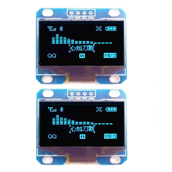 Bảng giá 2Pcs 1.3 inch IIC I2C Serial 128X64 SH1106 OLED LCD Display LCD Module for Arduino AVR PIC STM32 Phong Vũ